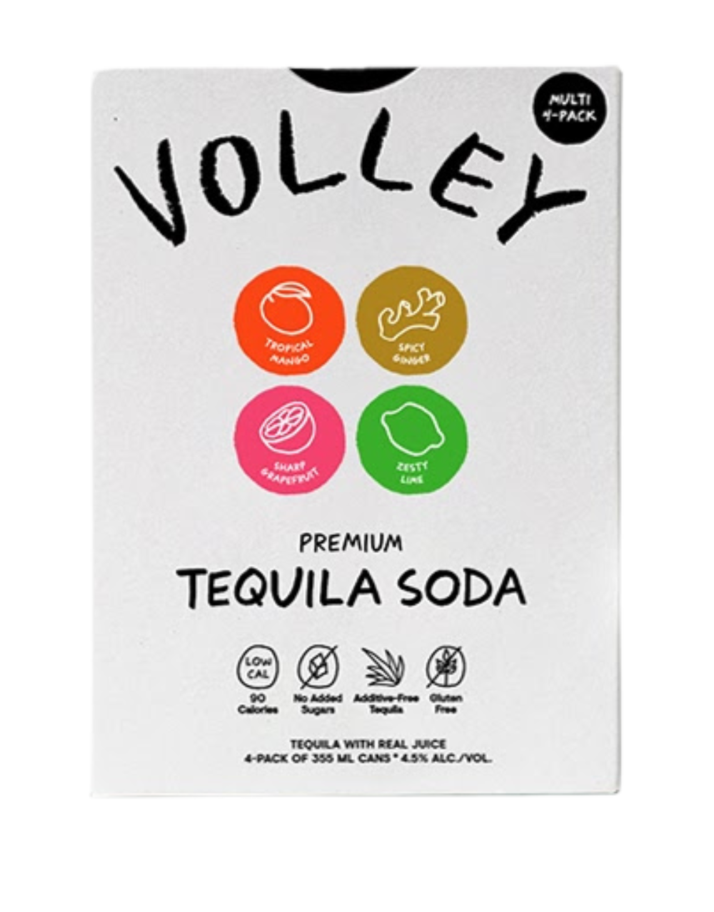 VOLLEY MULTI-PACK TEQUILA SELTZER