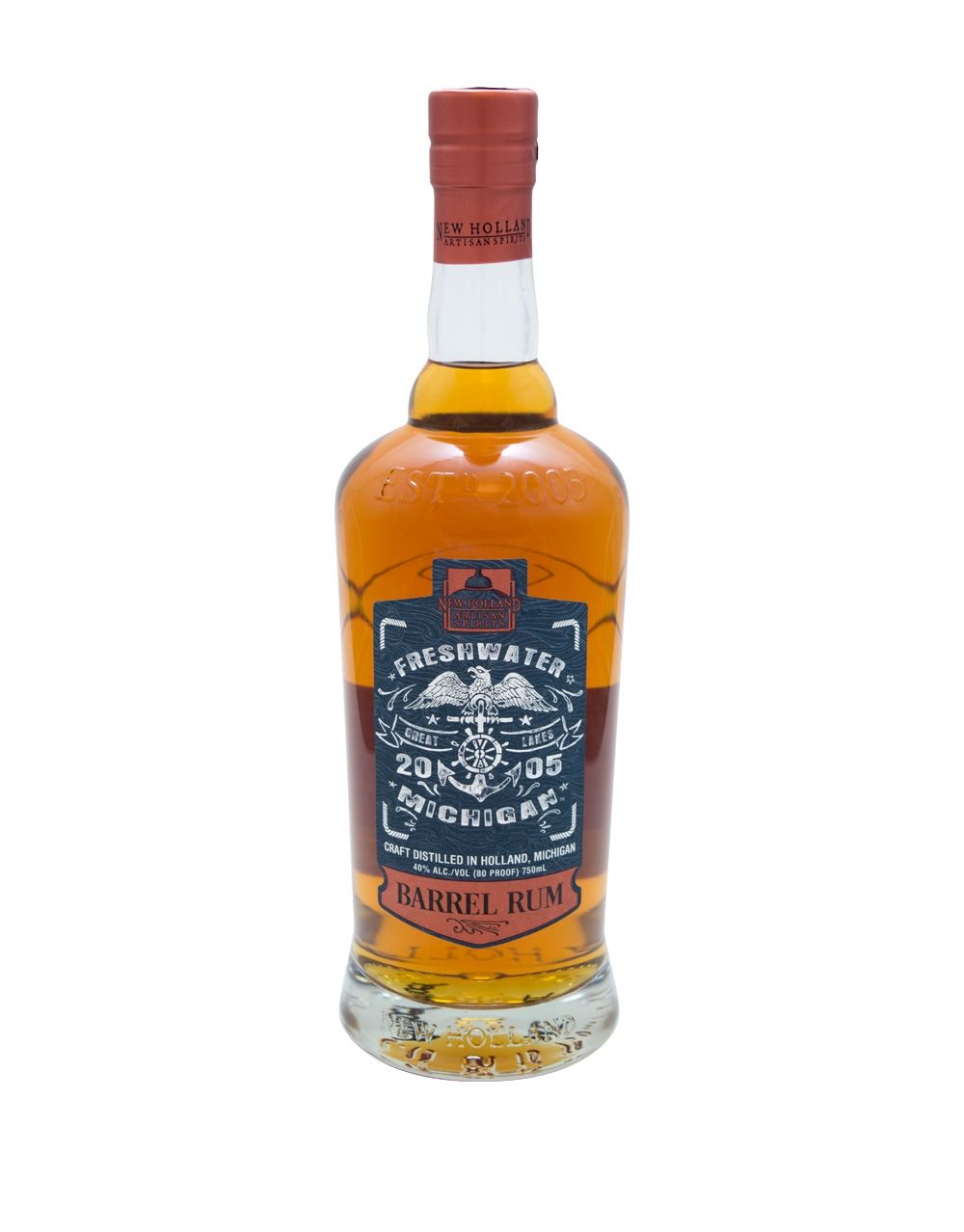 NEW HOLLAND SPIRITS FRESHWATER MICHIGAN RUM