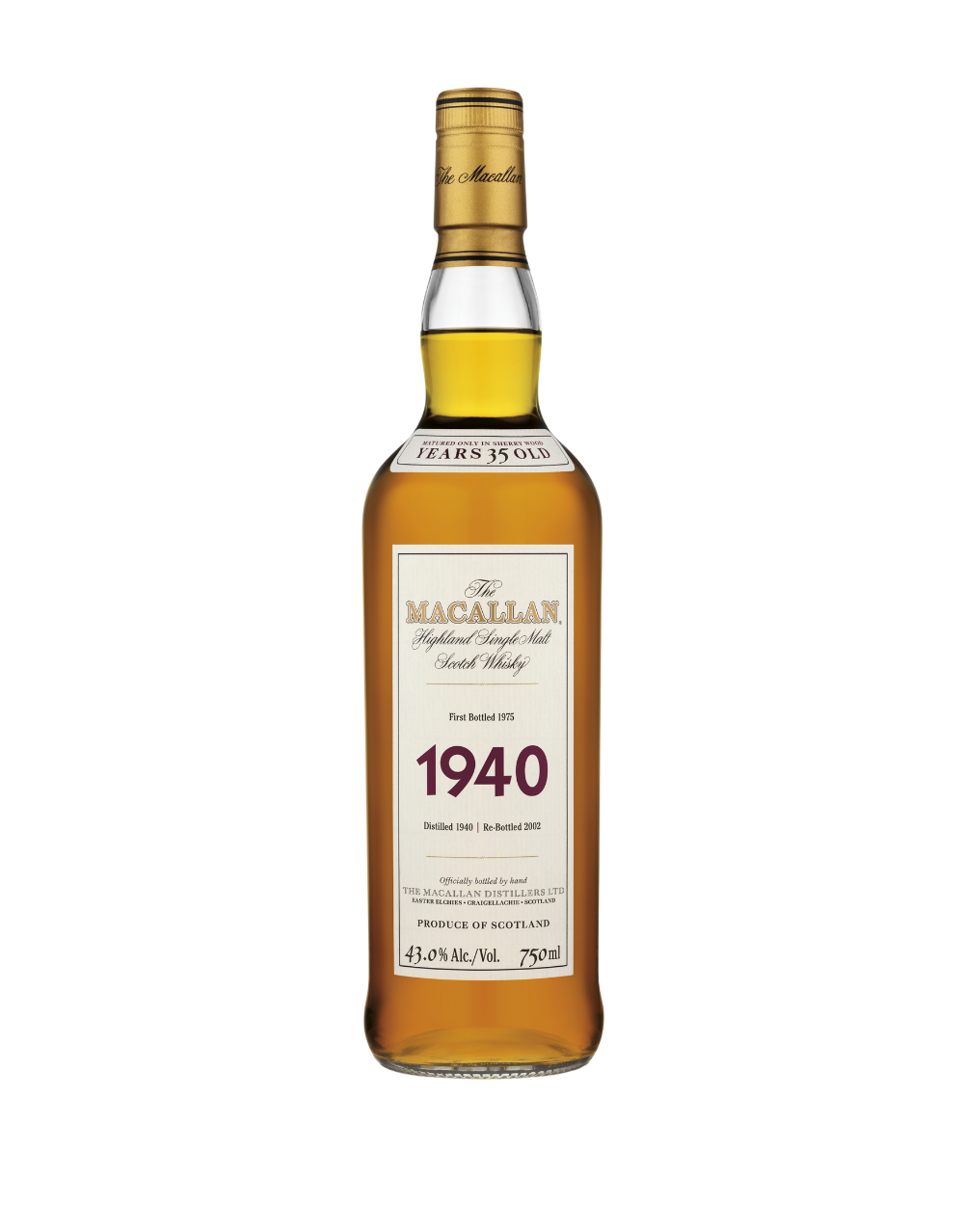 The Macallan Fine & Rare 1940 B1975