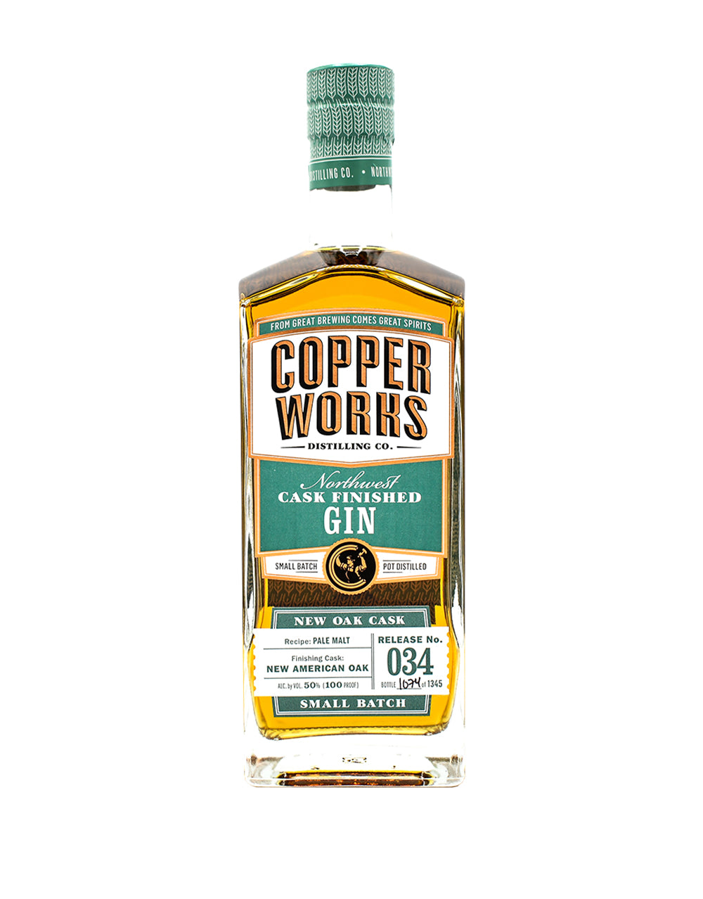 COPPERWORKS CASK FINISHED GIN