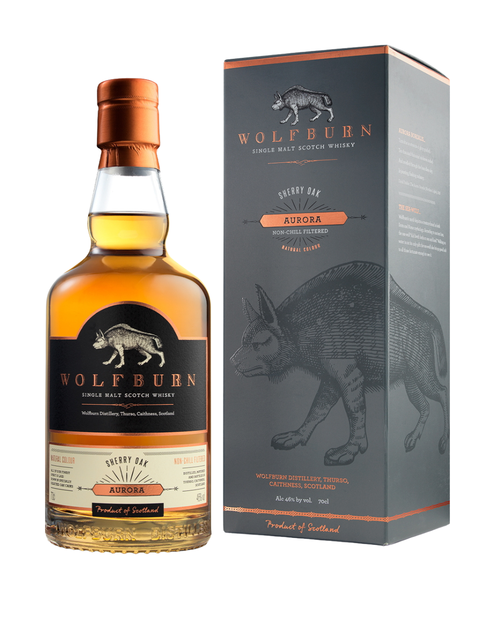 WOLFBURN AURORA SCOTCH WHISKY