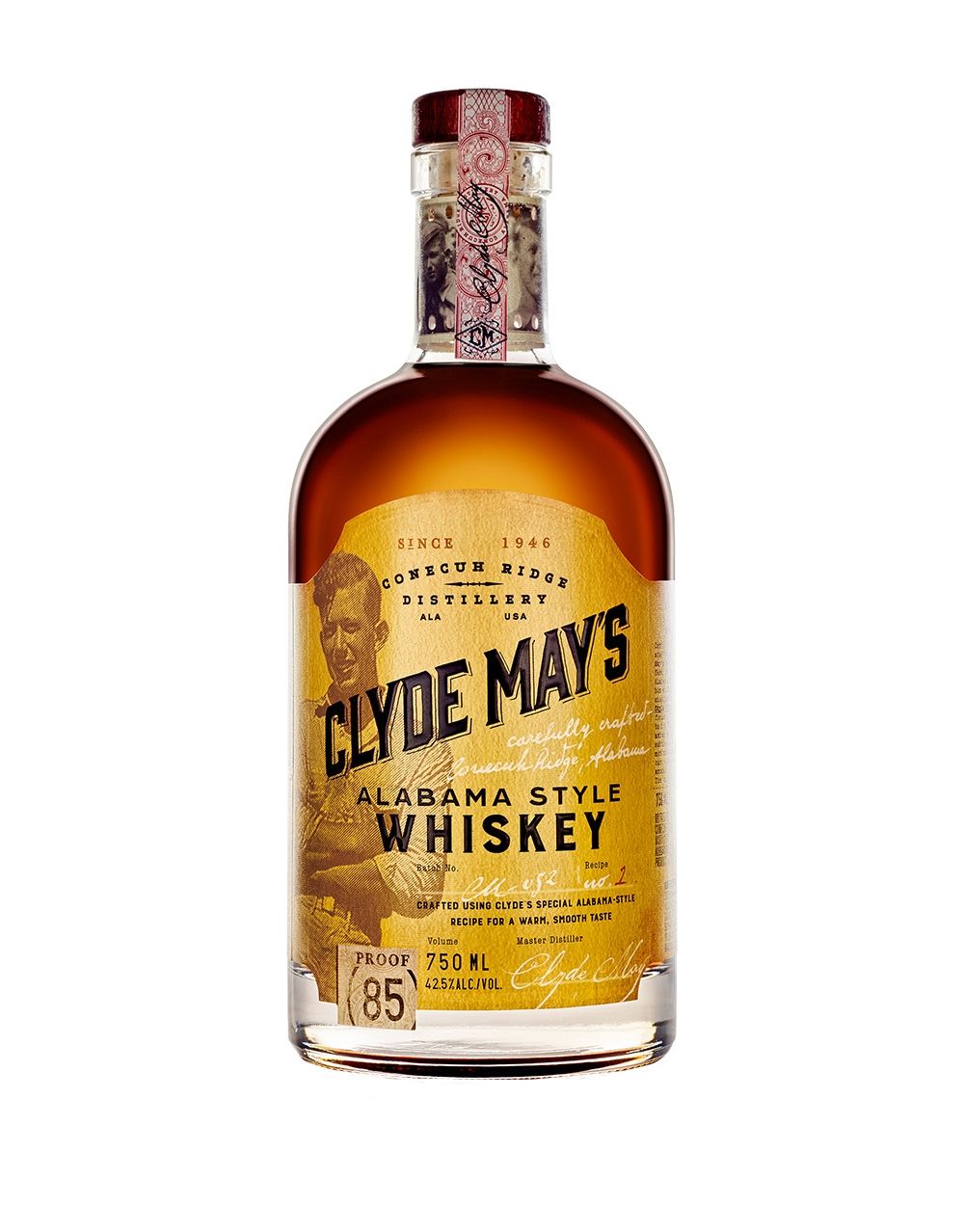 CLYDE MAY’S ORIGINAL ALABAMA STYLE WHISKEY