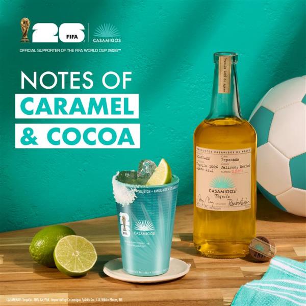 Casamigos Reposado Tequila Bottle With Fifa World Cup 2026