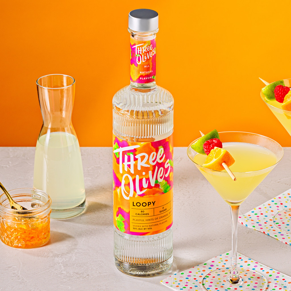 【RING TRIO】 最強の3種配合liquid Three Olives® Loopy Vodka | ReserveBar