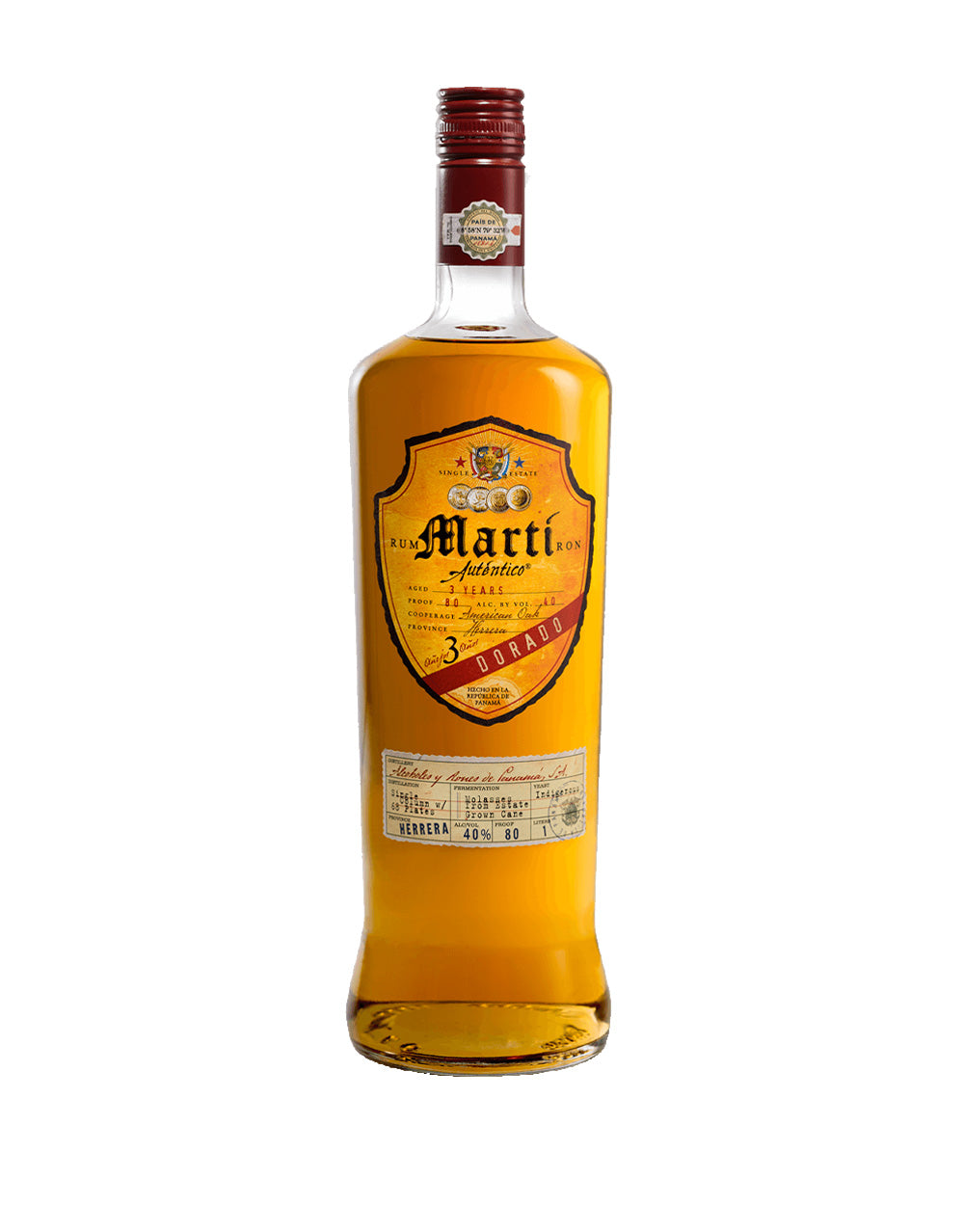 MARTÍ AUTÉNTICO DORADO AGED RUM