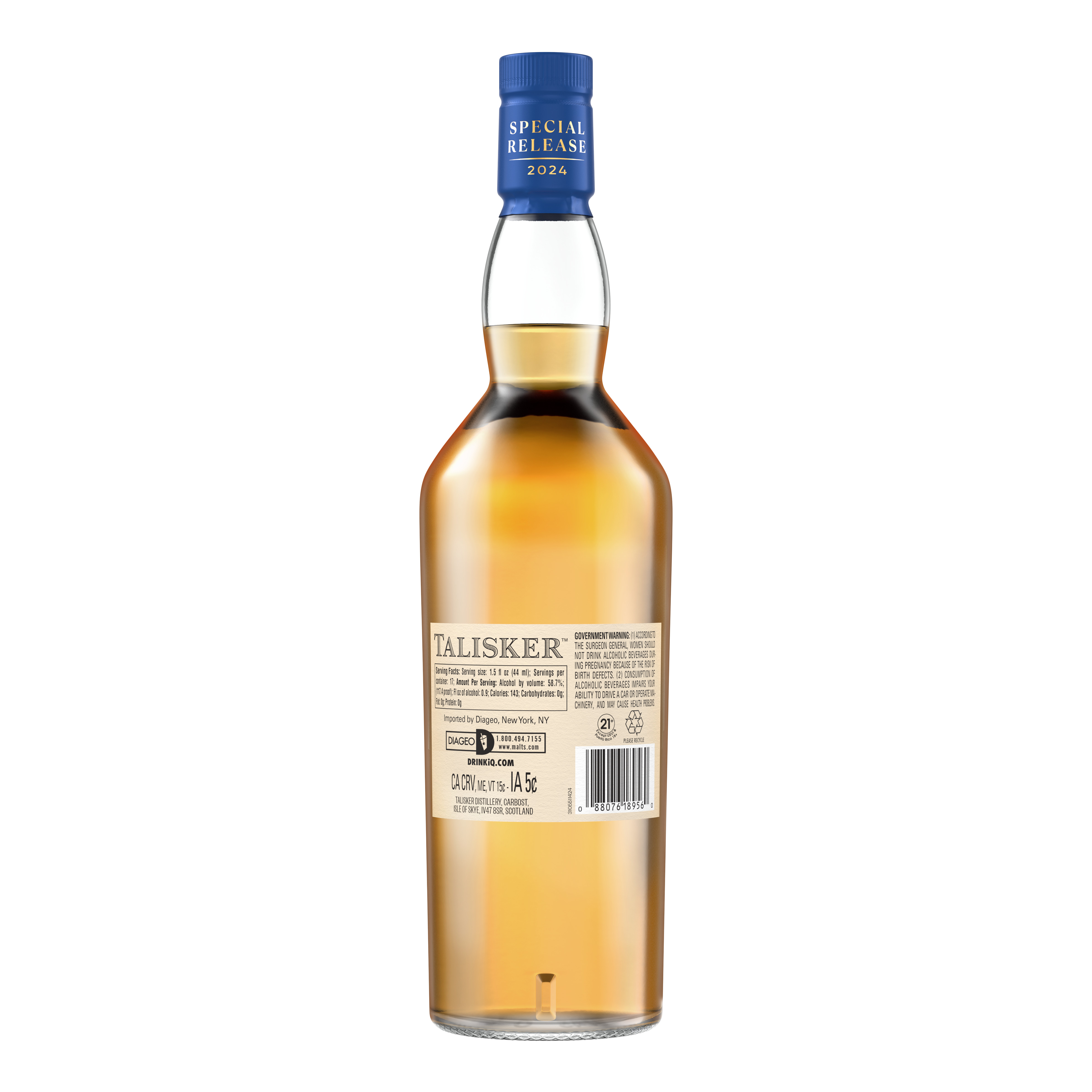 Talisker Tidal Churn 8 Year Old Special Release 2024 Single