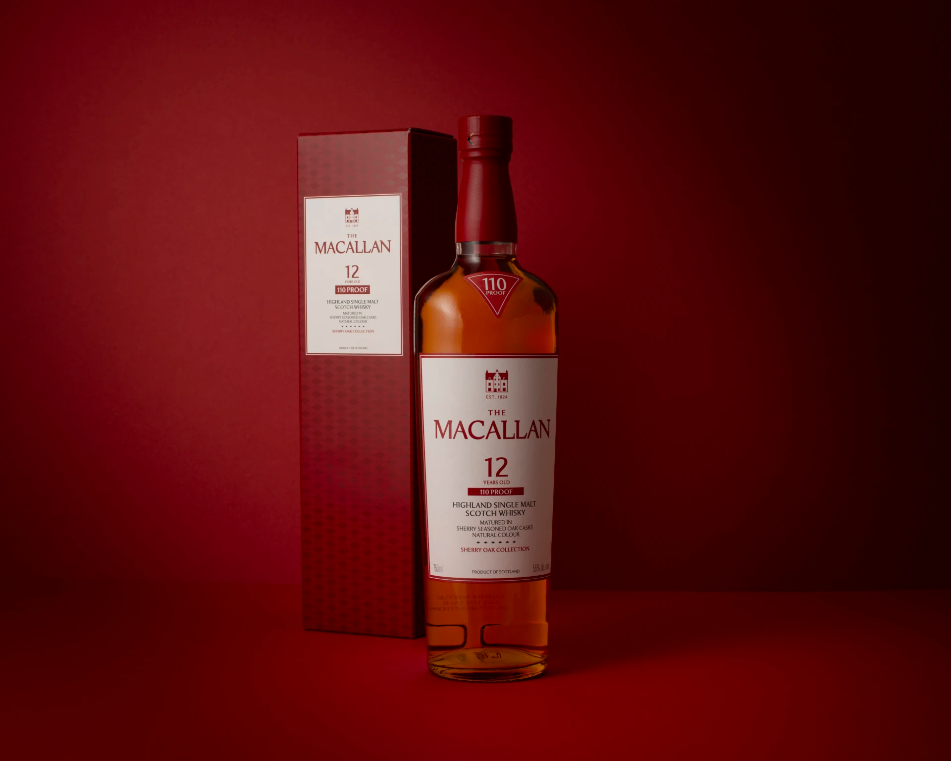 The Macallan Sherry Oak 12 Years Old - 110 Proof | ReserveBar