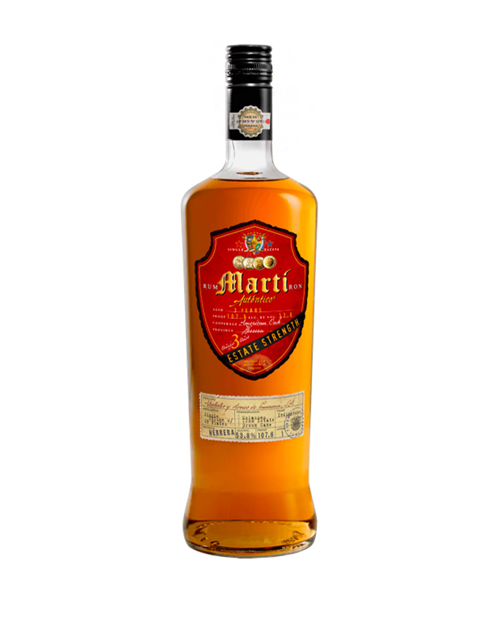 MARTÍ AUTÉNTICO ESTATE STRENGTH AGED RUM