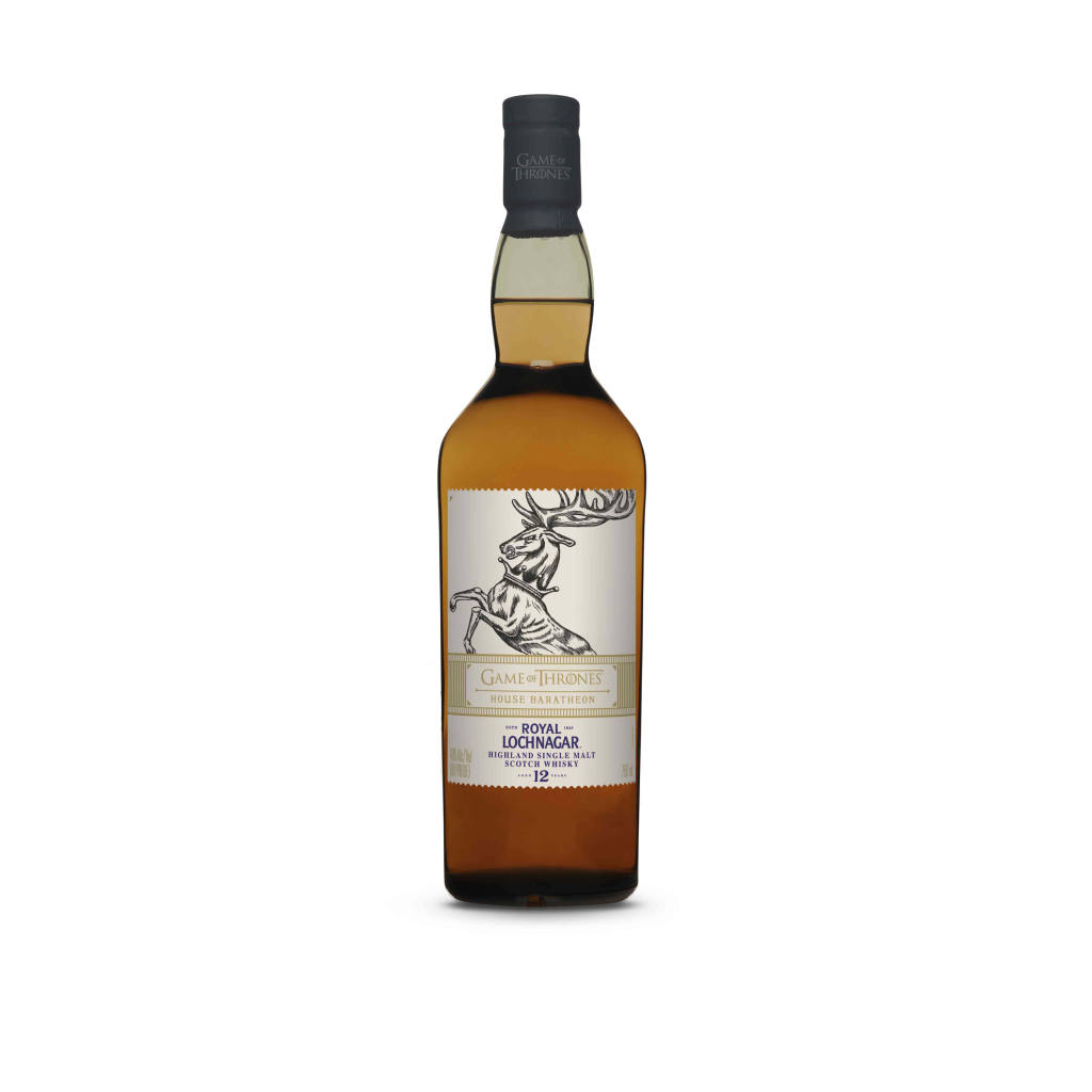 GAME OF THRONES HOUSE BARATHEON – ROYAL LOCHNAGAR 12 YEAR OLD SINGLE MALT WHISKEY