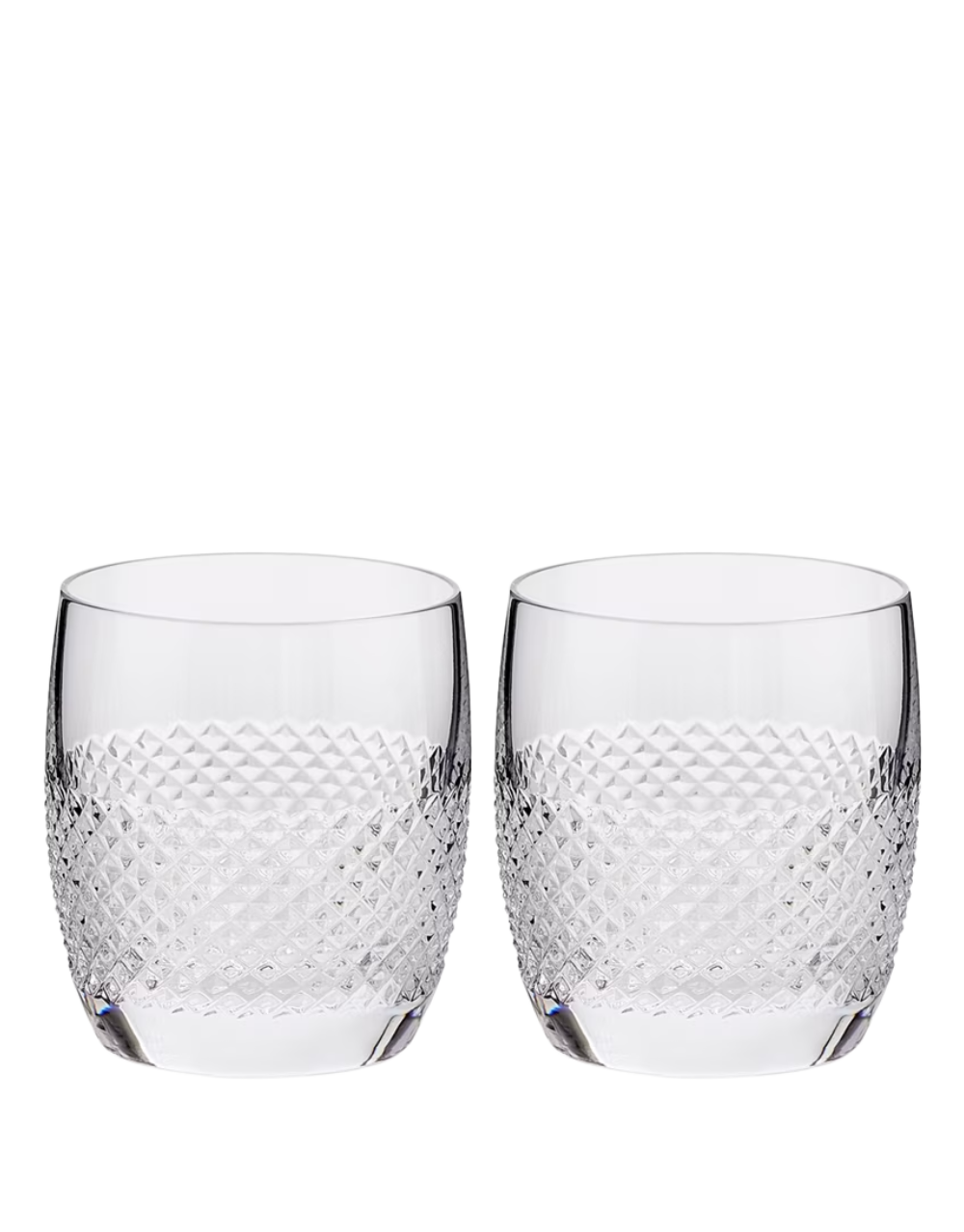 VERA WANG DIAMOND MOSAIC TUMBLER (SET OF 2)