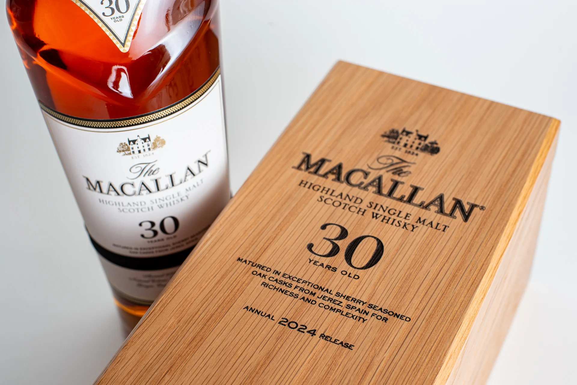 The Macallan Sherry Oak 30 Years Old Single Malt Whisky 2024