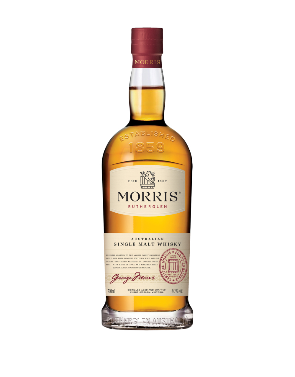 MORRIS AUSTRALIAN SINGLE MALT SIGNATURE WHISKY
