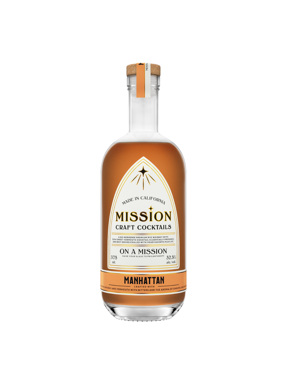 MISSION CRAFT COCKTAILS MANHATTAN COCKTAIL