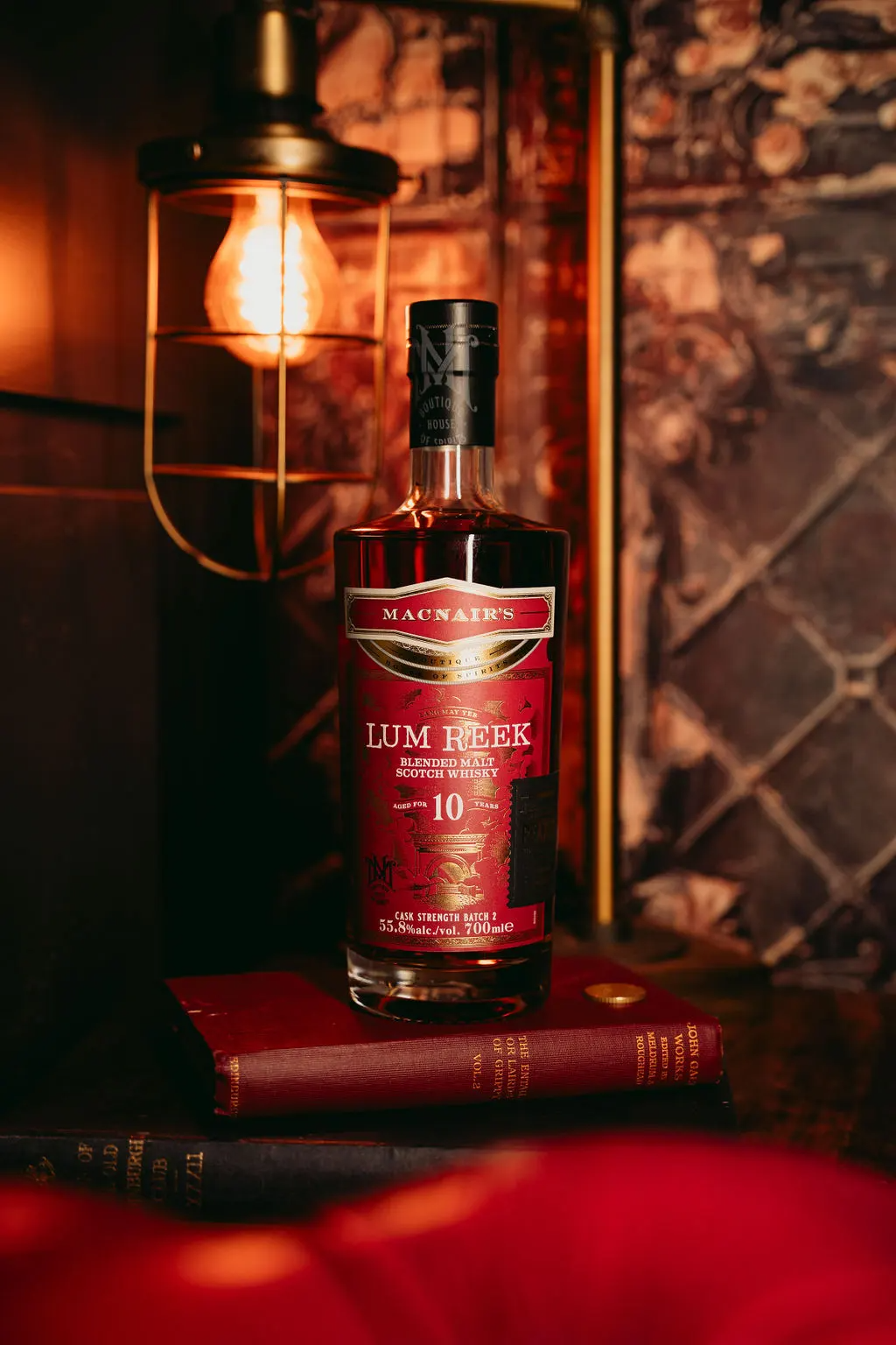 Macnair's Lum Reek 10 Year Old Cask Strength Peated Blended Malt