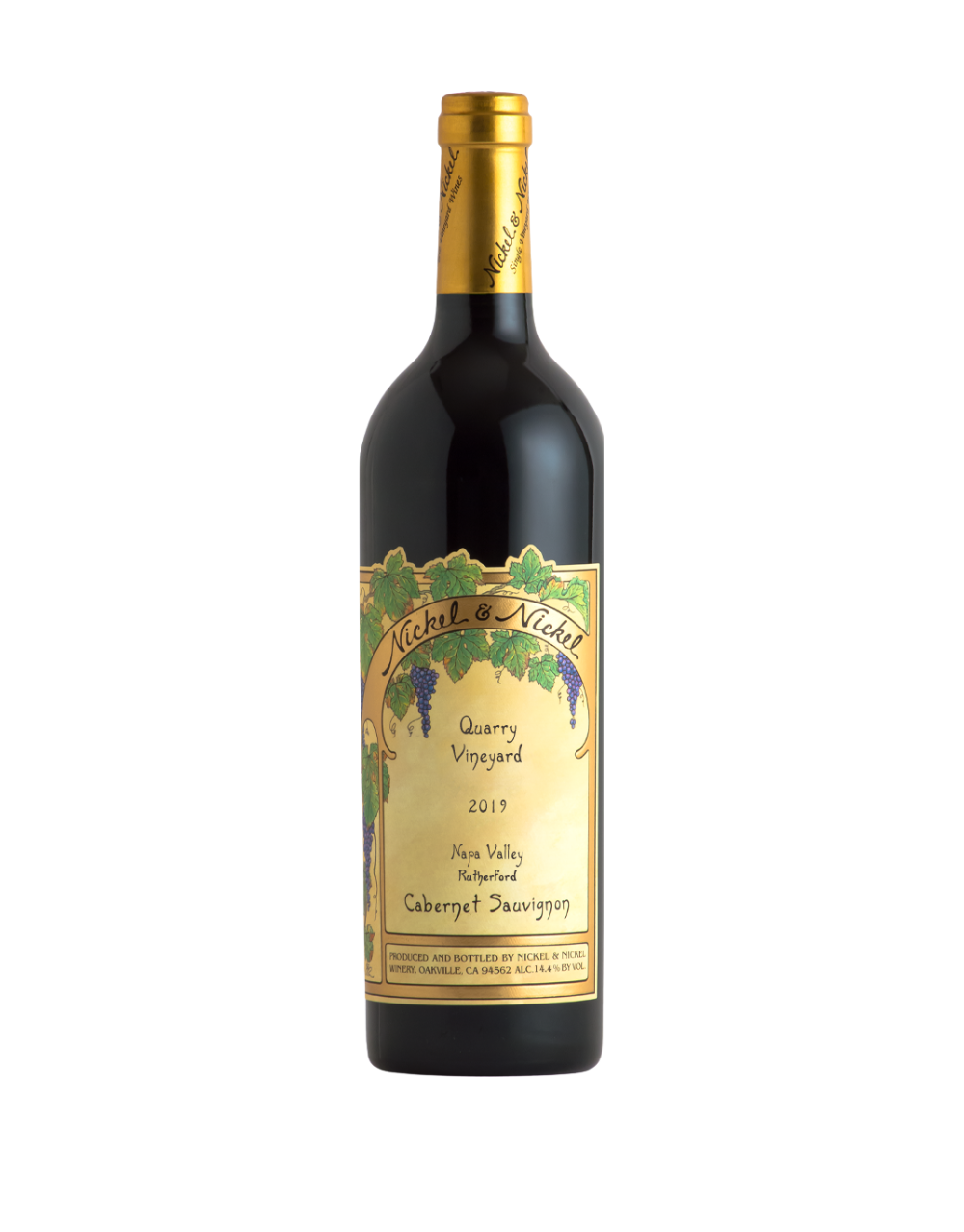 NICKEL & NICKEL "QUARRY VINEYARD" RUTHERFORD CABERNET SAUVIGNON 2019