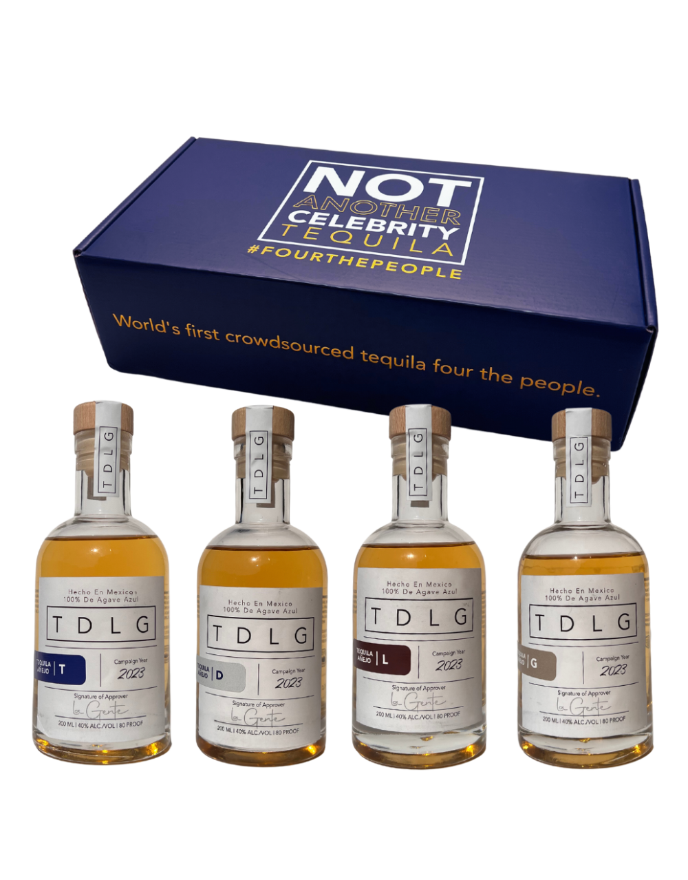 TEQUILA DE LA GENTE 2023 AÑEJO TEQUILA TASTING KIT