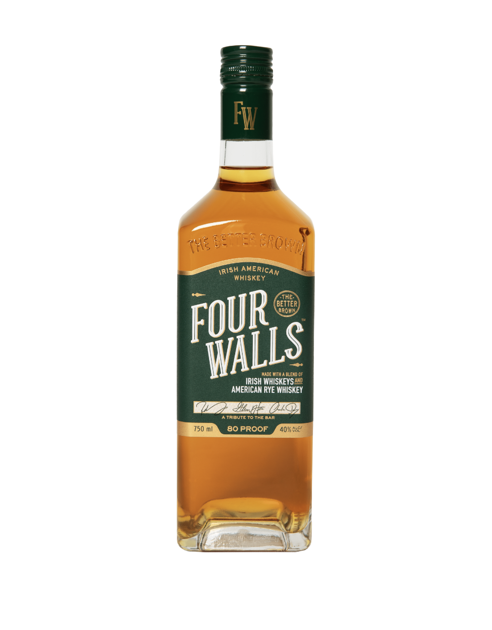 FOUR WALLS IRISH AMERICAN WHISKEY
