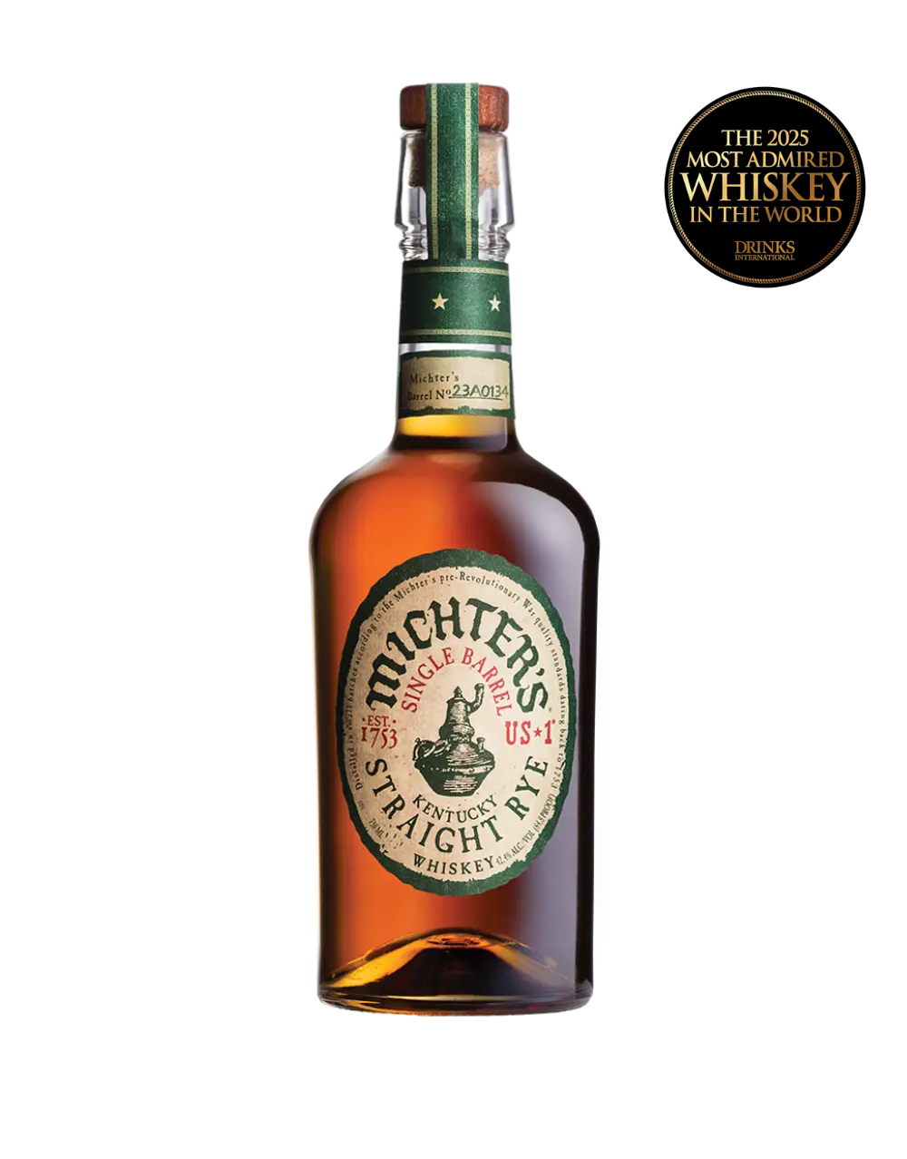 MICHTER'S US 1 KENTUCKY STRAIGHT RYE