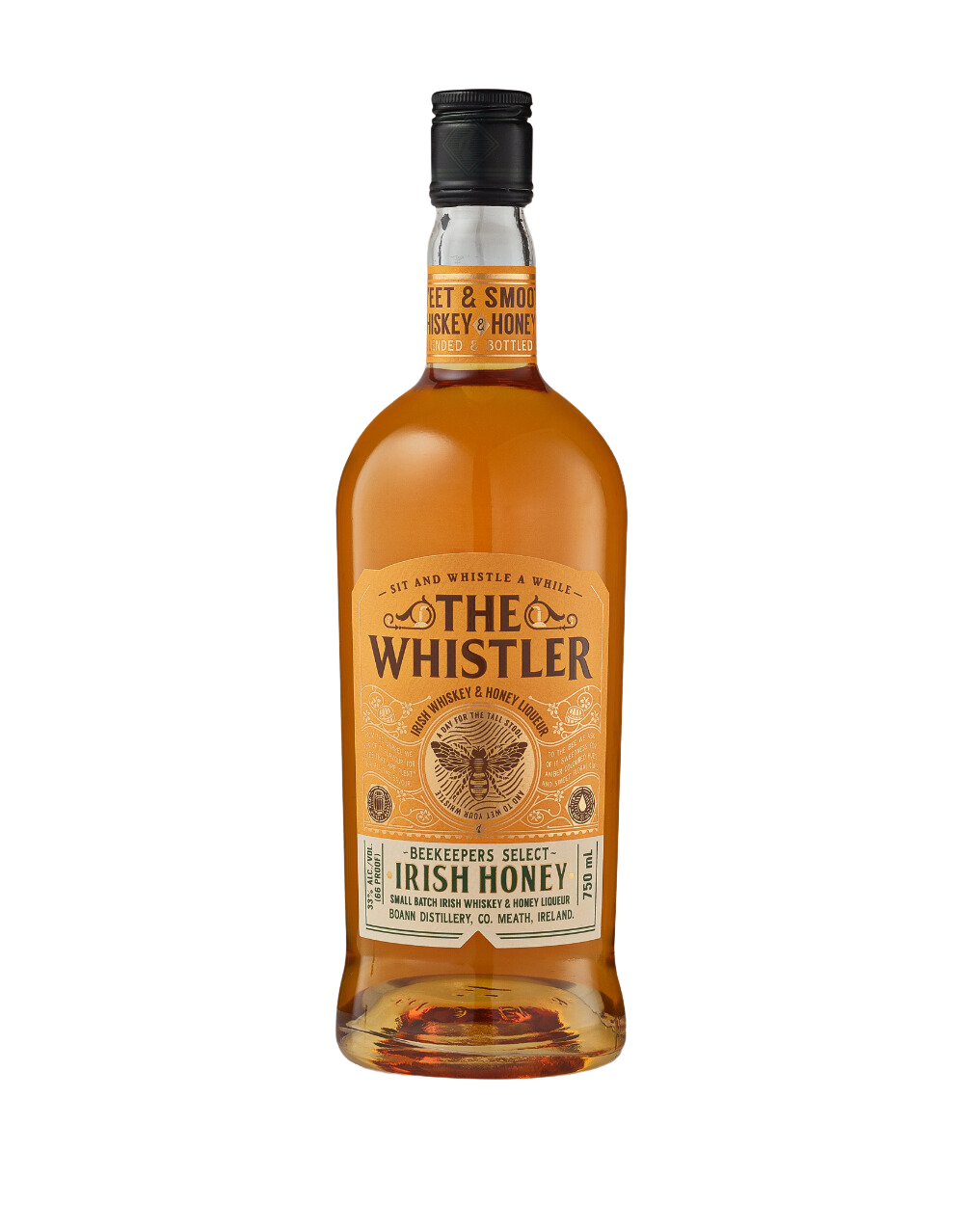 THE WHISTLER IRISH WHISKEY AND HONEY LIQUEUR