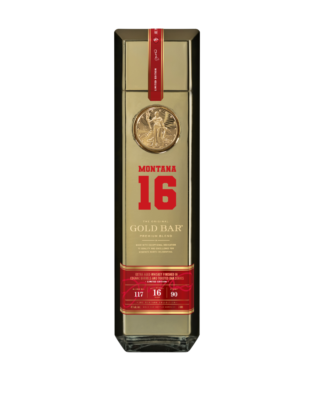 GOLD BAR® WHISKEY BLEND 117 - JOE MONTANA COLLECTION
