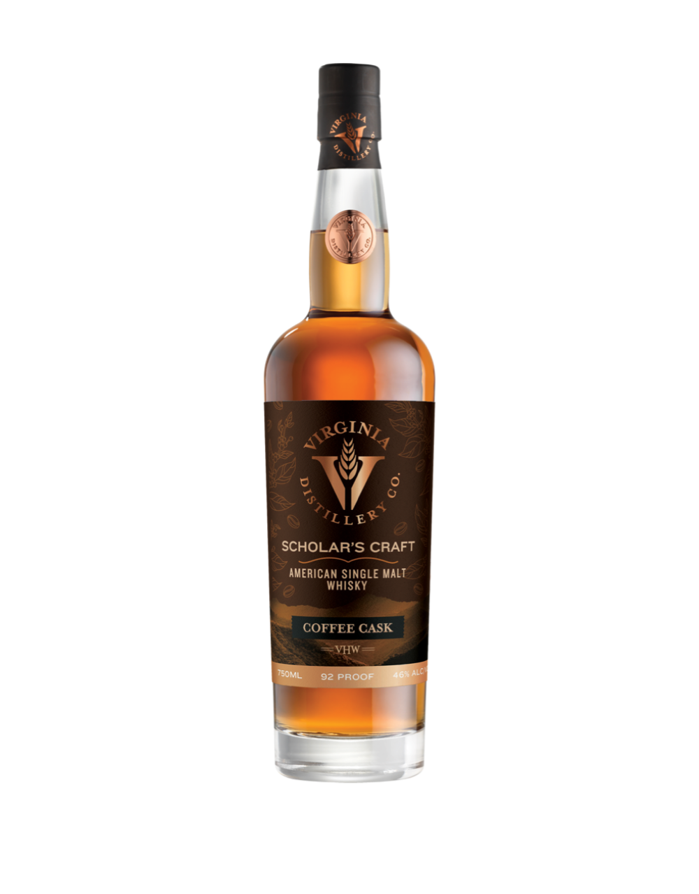 VIRGINIA DISTILLERY CO. SCHOLAR'S CRAFT COFFEE CASK