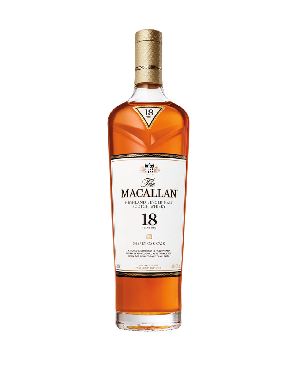 The Macallan Sherry Oak 18 Years Old Single Malt Whisky 2025 Release