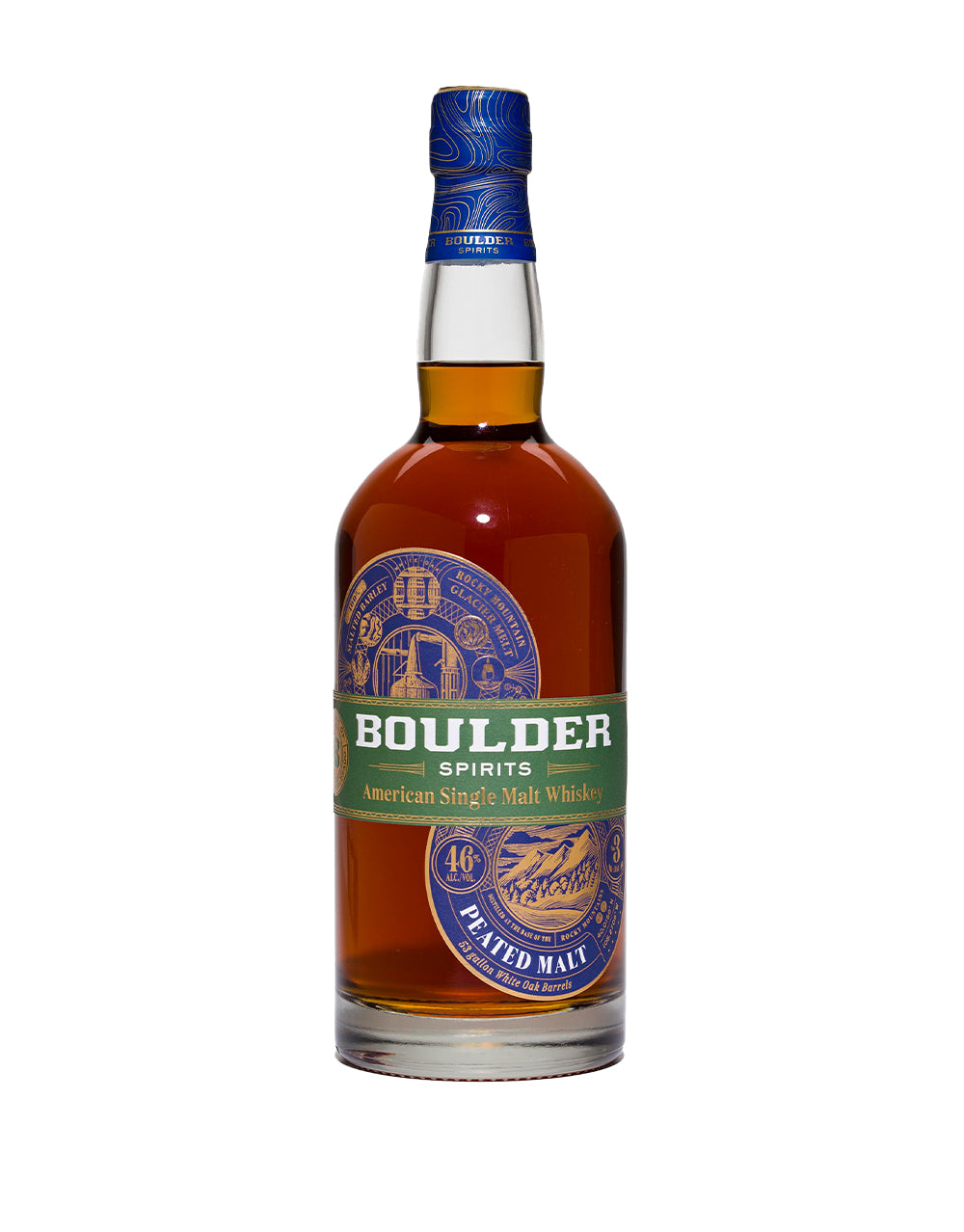 BOULDER AMERICAN SINGLE MALT WHISKY PEATED
