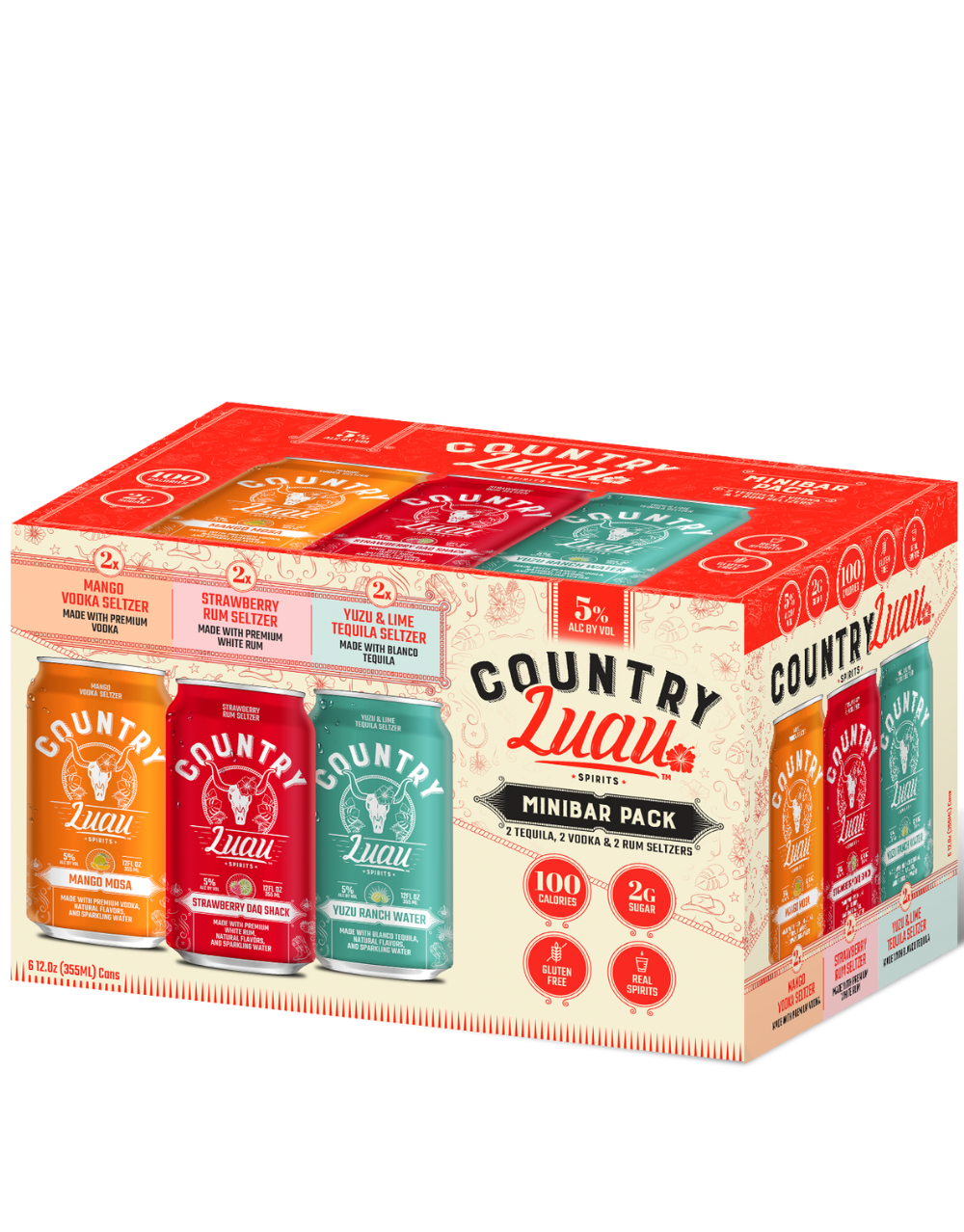 COUNTRY LUAU MINIBAR VARIETY PACK