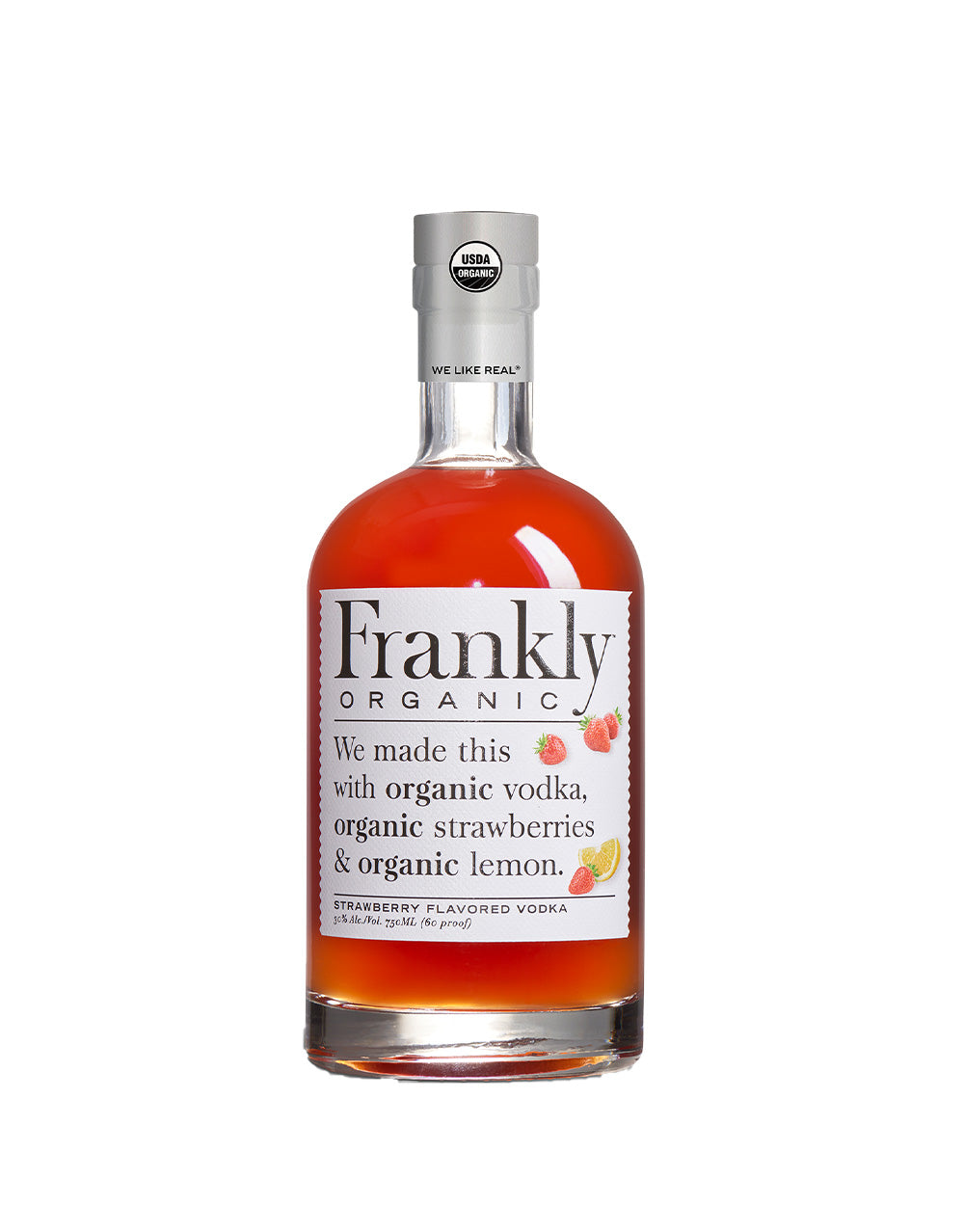 FRANKLY ORGANIC STRAWBERRY VODKA