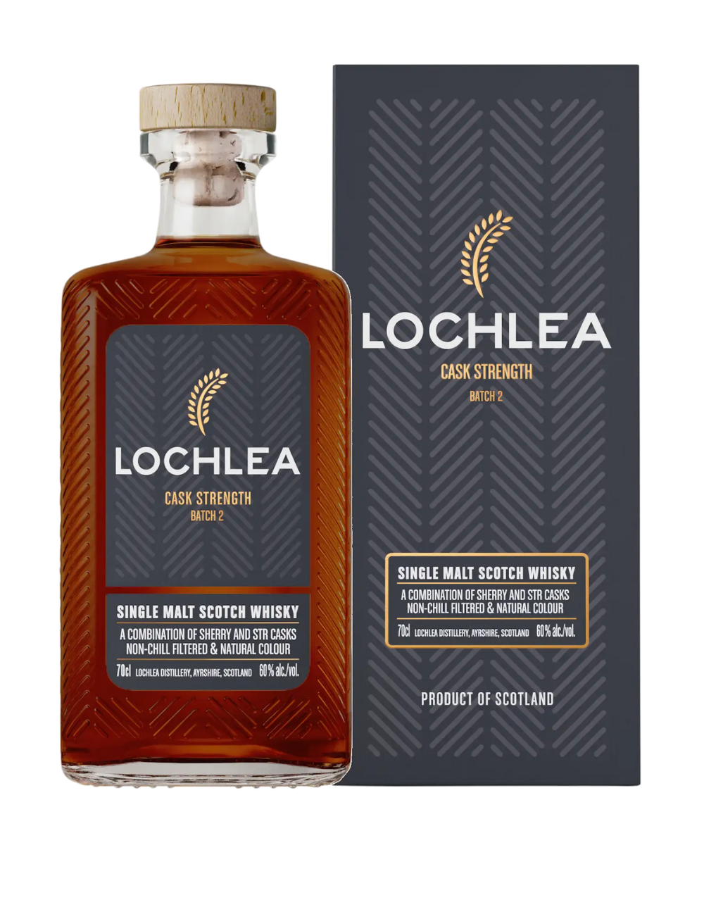 LOCHLEA CASK STRENGTH BATCH 2 SCOTCH WHISKY