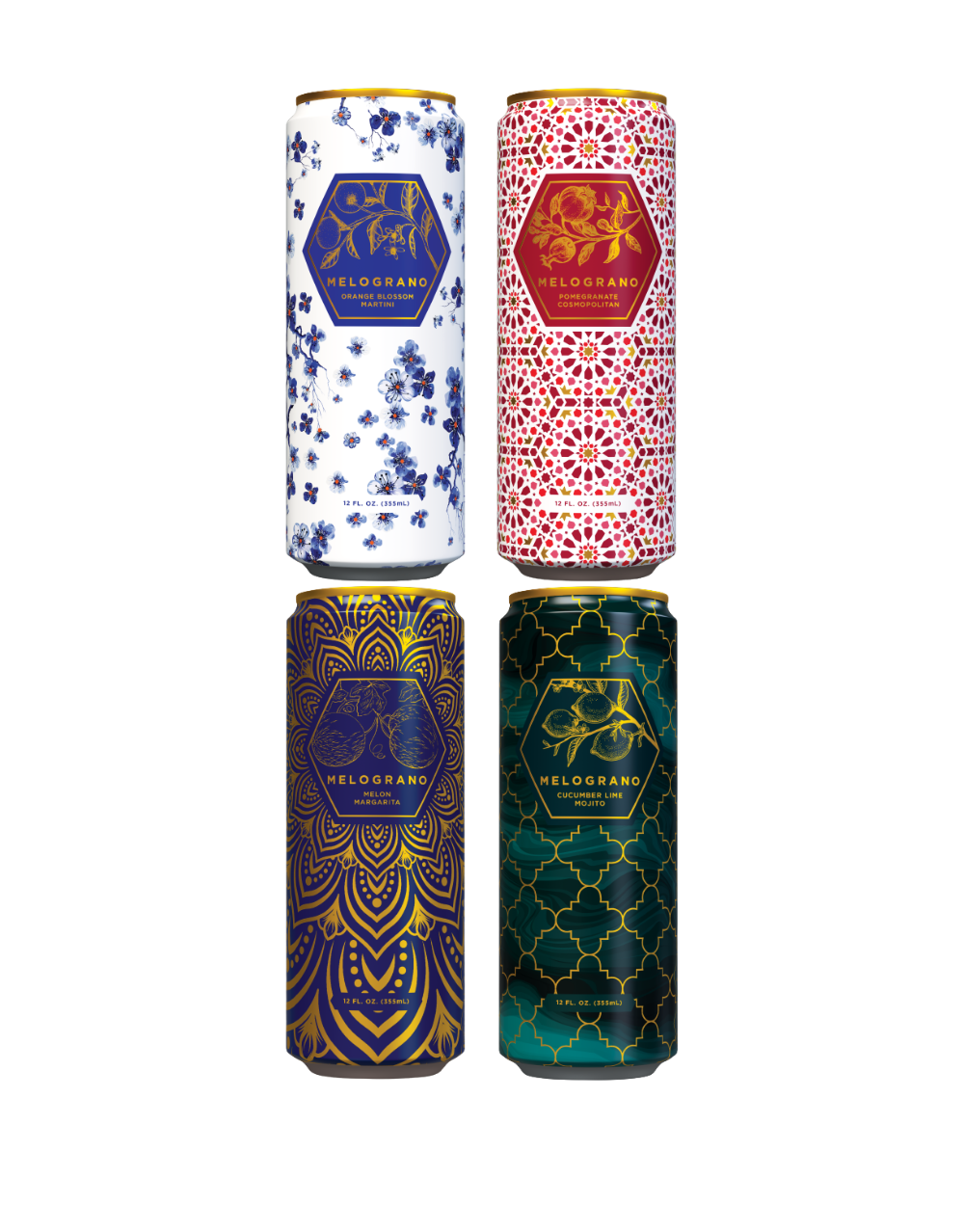 MELOGRANO PREMIUM CRAFT COCKTAILS VARIETY PACK