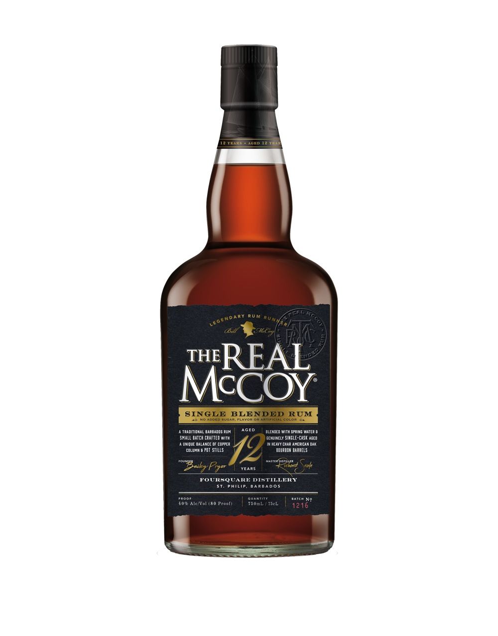 THE REAL MCCOY 12 YEAR AGED RUM