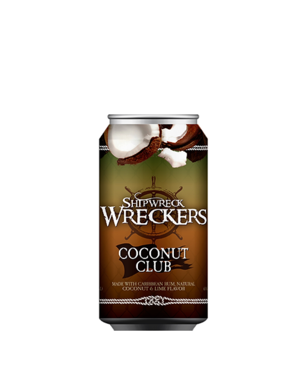 SHIPWRECK RUM WRECKERS COCONUT CLUB