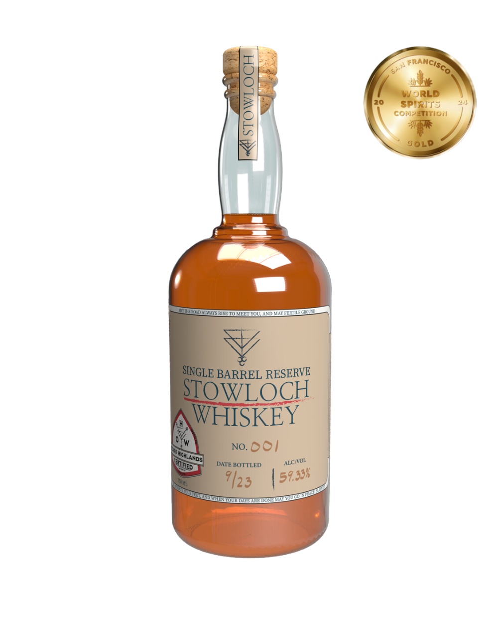 STOWLOCH SINGLE BARREL RESERVE WHISKEY