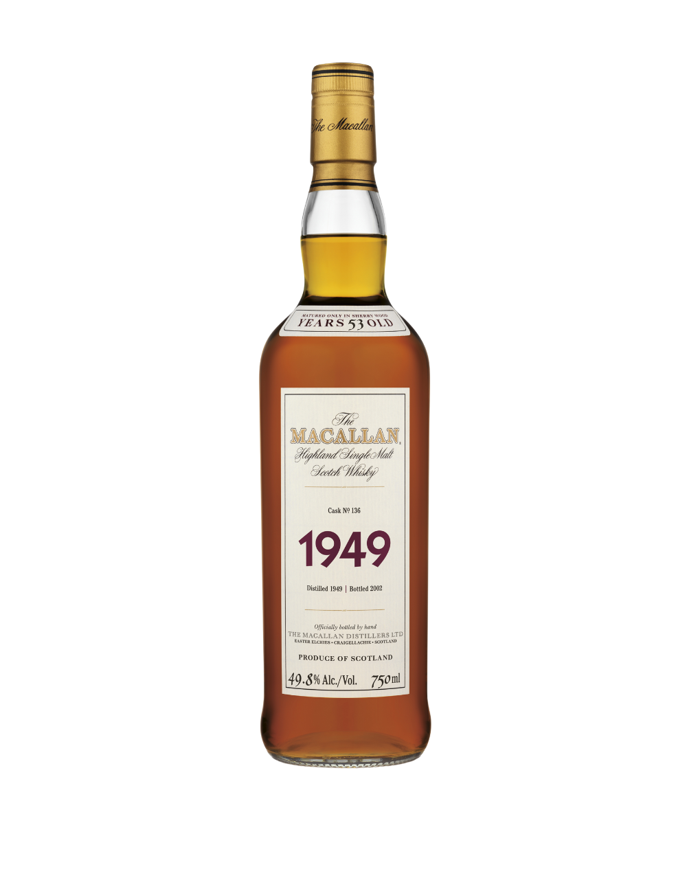 The Macallan Fine & Rare 1949 #136