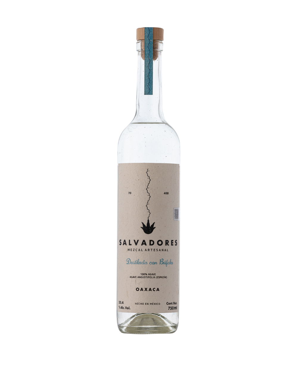 SALVADORES MEZCAL DESTILADO CON BÚFALO