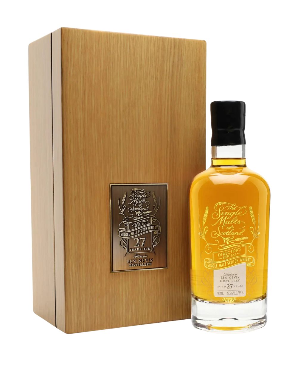 SINGLE MALTS OF SCOTLAND DIRECTOR'S SPECIAL 1996 27 YEAR OLD BEN NEVIS