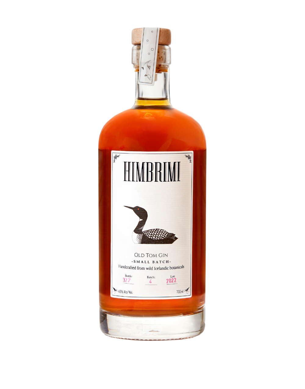 新品未開封 HIMBRIMI アイスランド産 ジン 500ml 40% 飲料・酒 新品未開封 HIMBRIMI アイスランド産 ジン 500ml 40%
