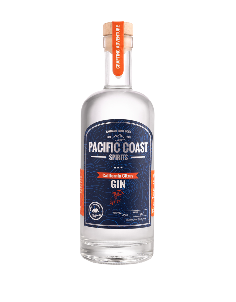 PACIFIC COAST CALIFORNIA CITRUS GIN