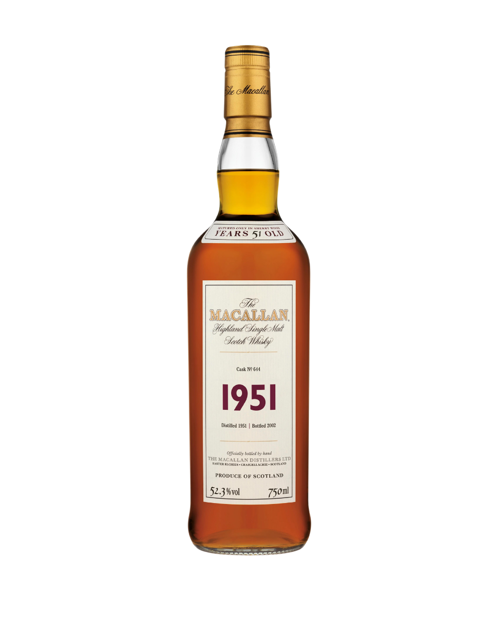 THE MACALLAN FINE & RARE 1951 #644