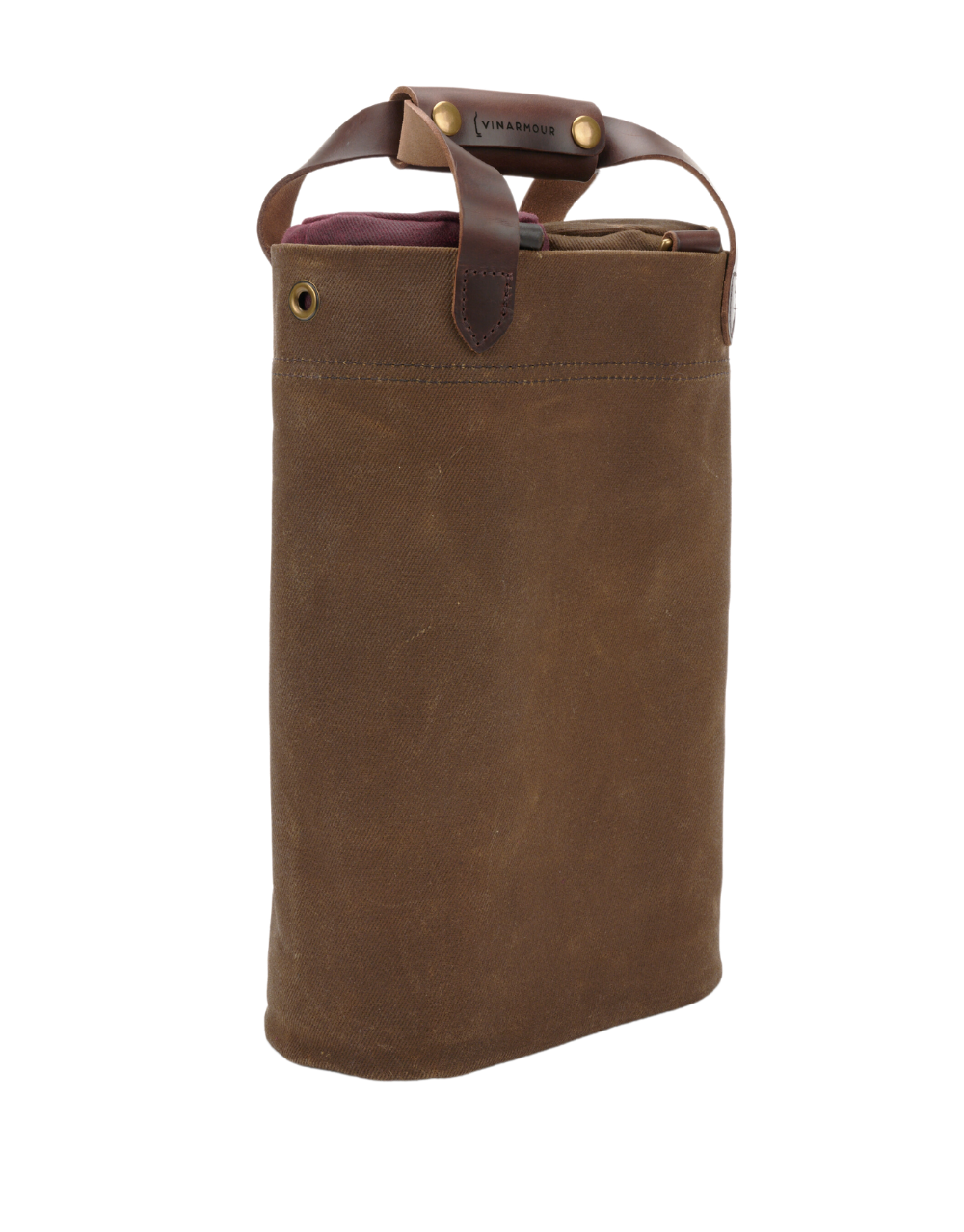 VINARMOUR TOTE BAG, BROWN