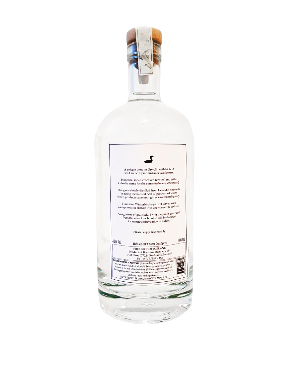 Himbrimi Winterbird London Dry Gin | ReserveBar