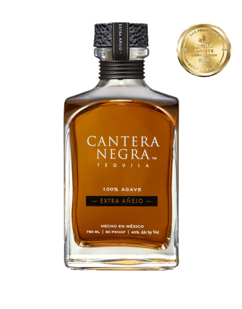 CANTERA NEGRA EXTRA AÑEJO TEQUILA