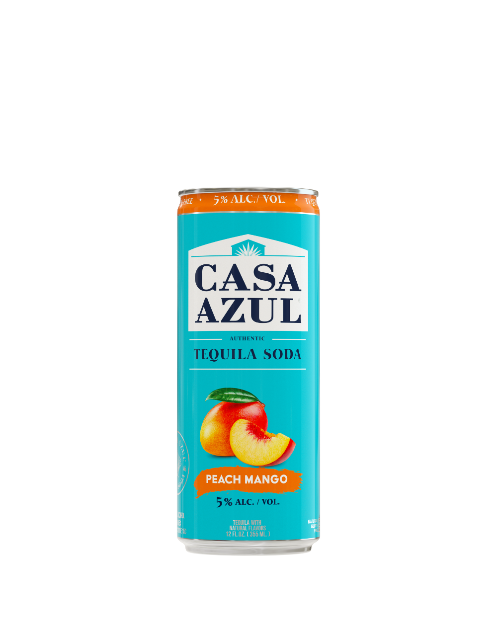 CASA AZUL TEQUILA SODA PEACH MANGO