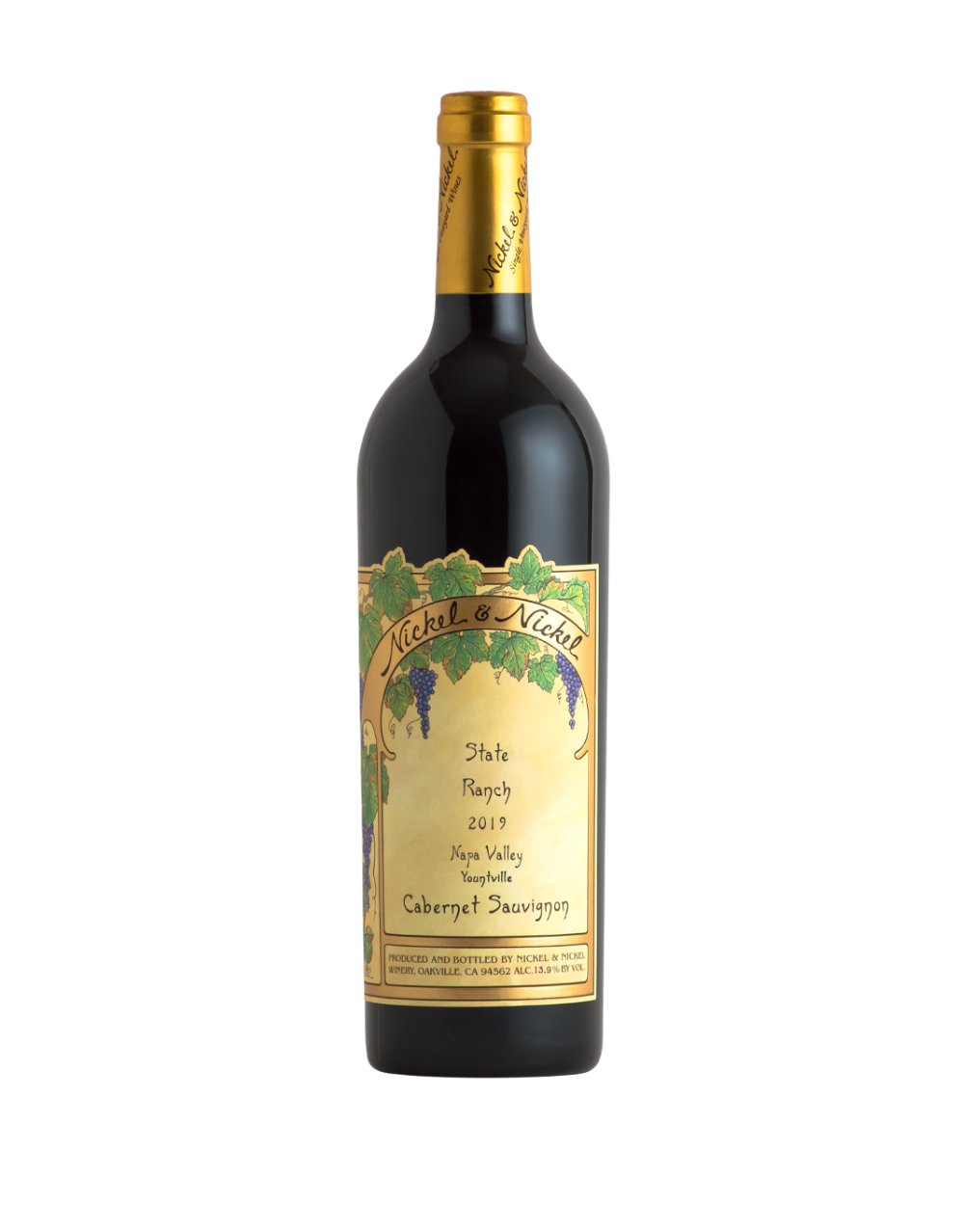 NICKEL & NICKEL "STATE RANCH VINEYARD" YOUNTVILLE CABERNET SAUVIGNON 2019