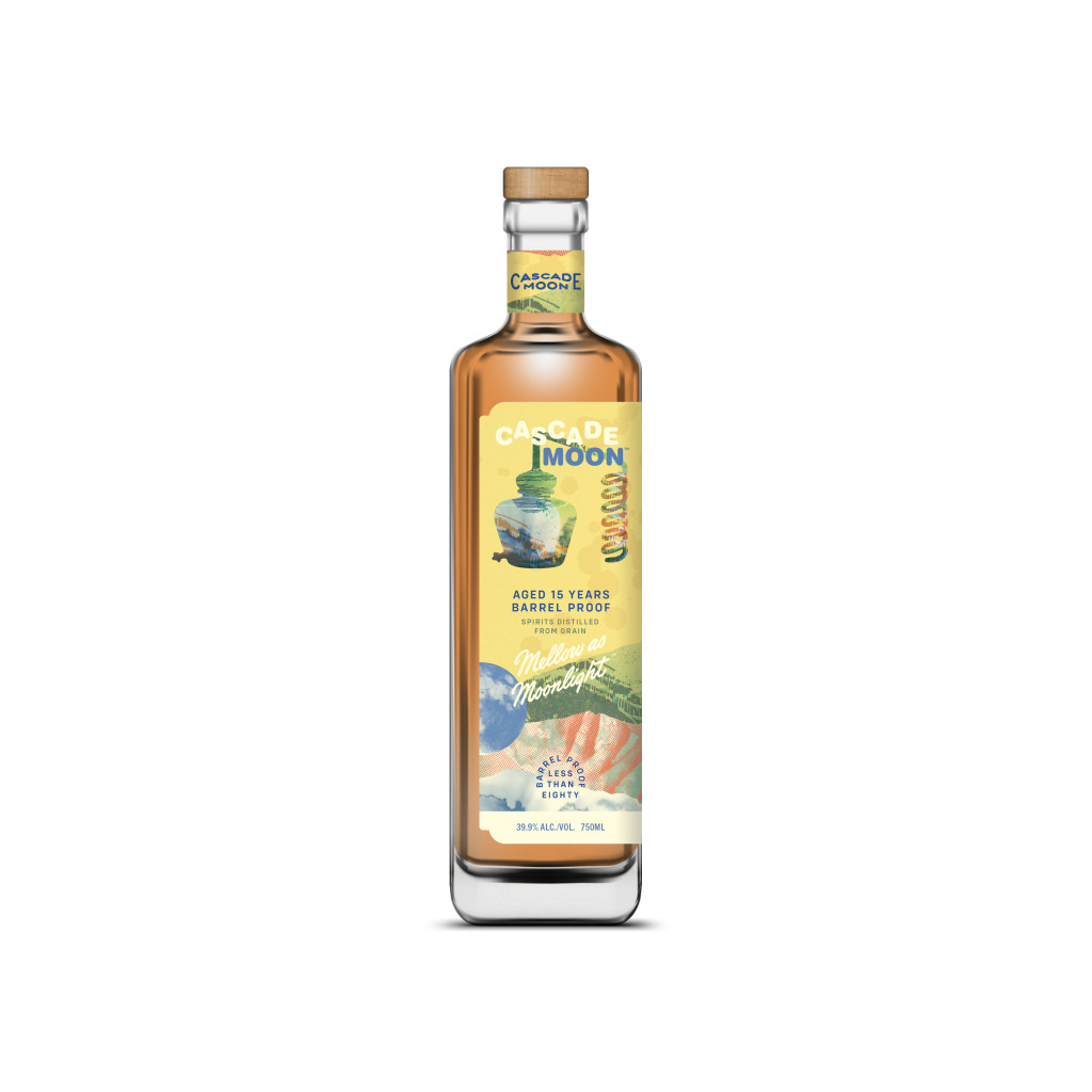 CASCADE MOON 15 YEAR OLD BARREL PROOF WHISKEY