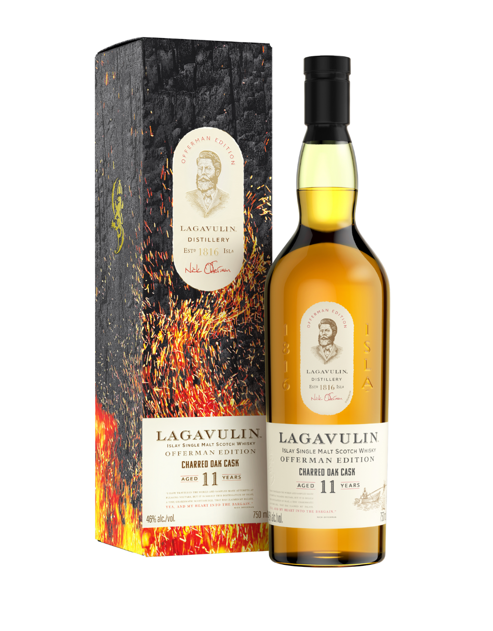Lagavulin Offerman Edition Charred Oak Cask 11 Year Old Islay