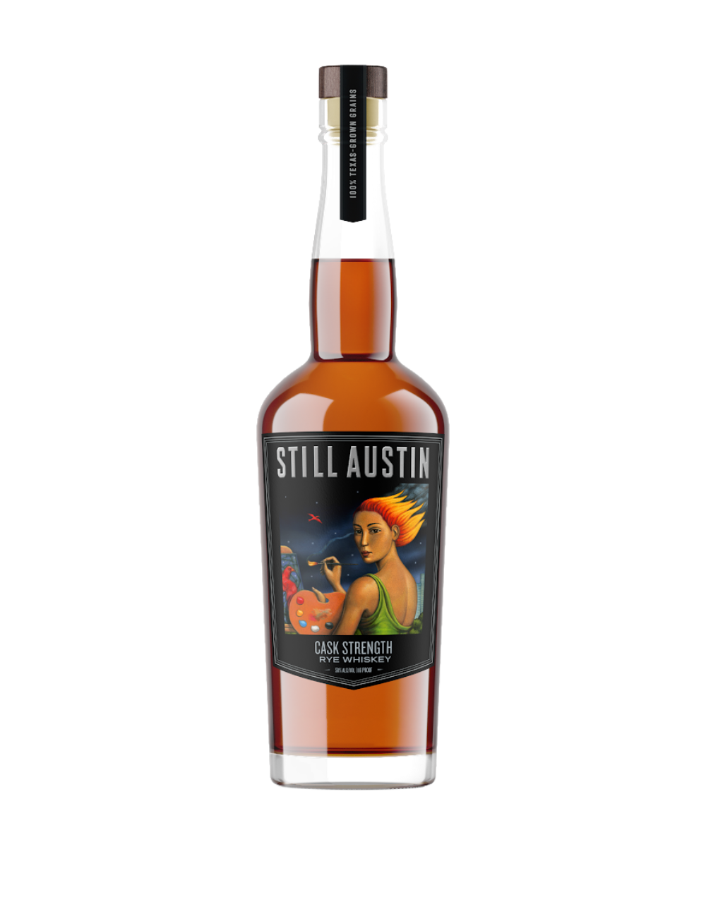 STILL AUSTIN CASK STRENGTH RYE WHISKEY
