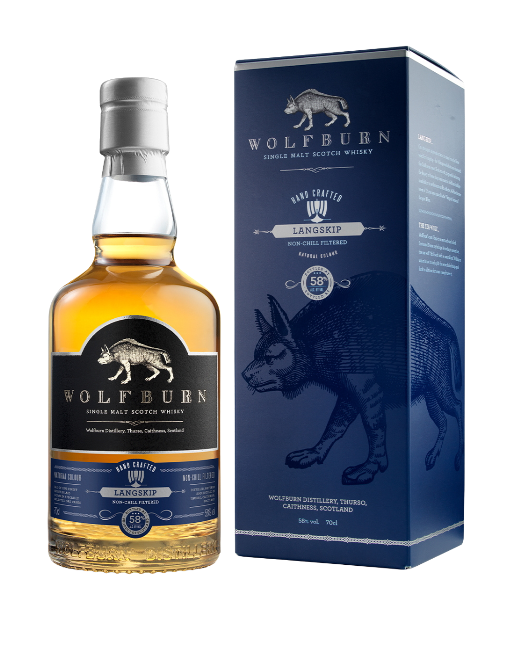 WOLFBURN LANGSKIP SCOTCH WHISKY