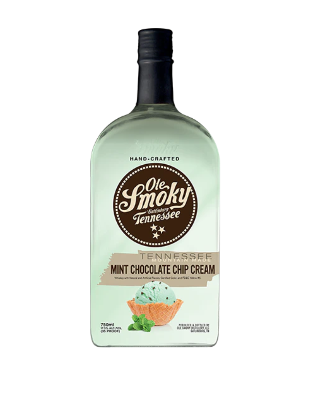 OLE SMOKY® MINT CHOCOLATE CHIP CREAM WHISKEY